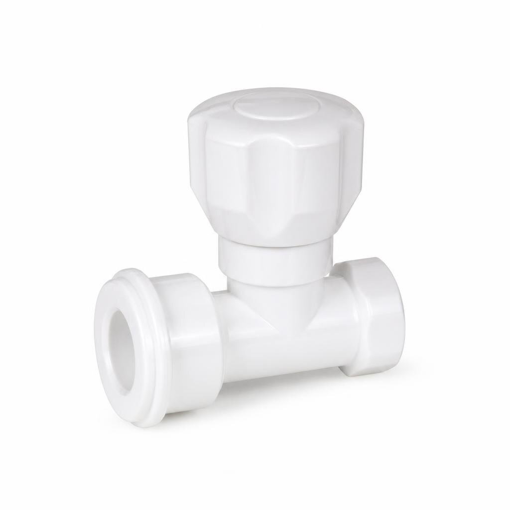 MARKSMAN 2117 1/2" ABS HDL CONSEAL STOP COCK