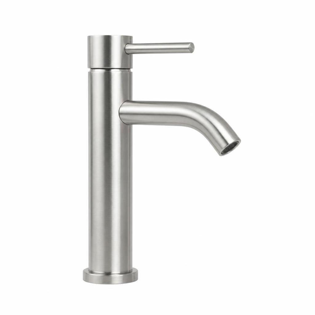 SINOR SS2016-II 304 S/S RAISED BASIN TAP