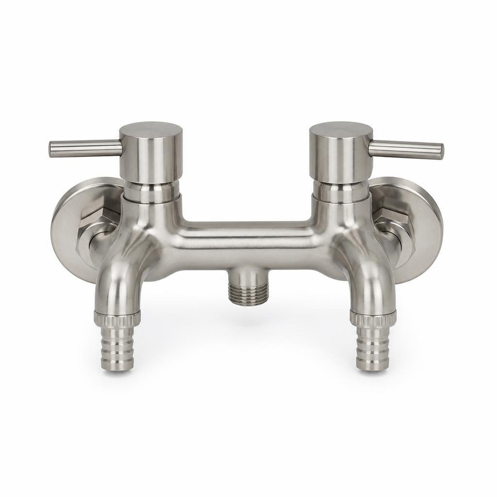 SINOR SS2018-U SUS304 S/STEEL TWO WAY TAP