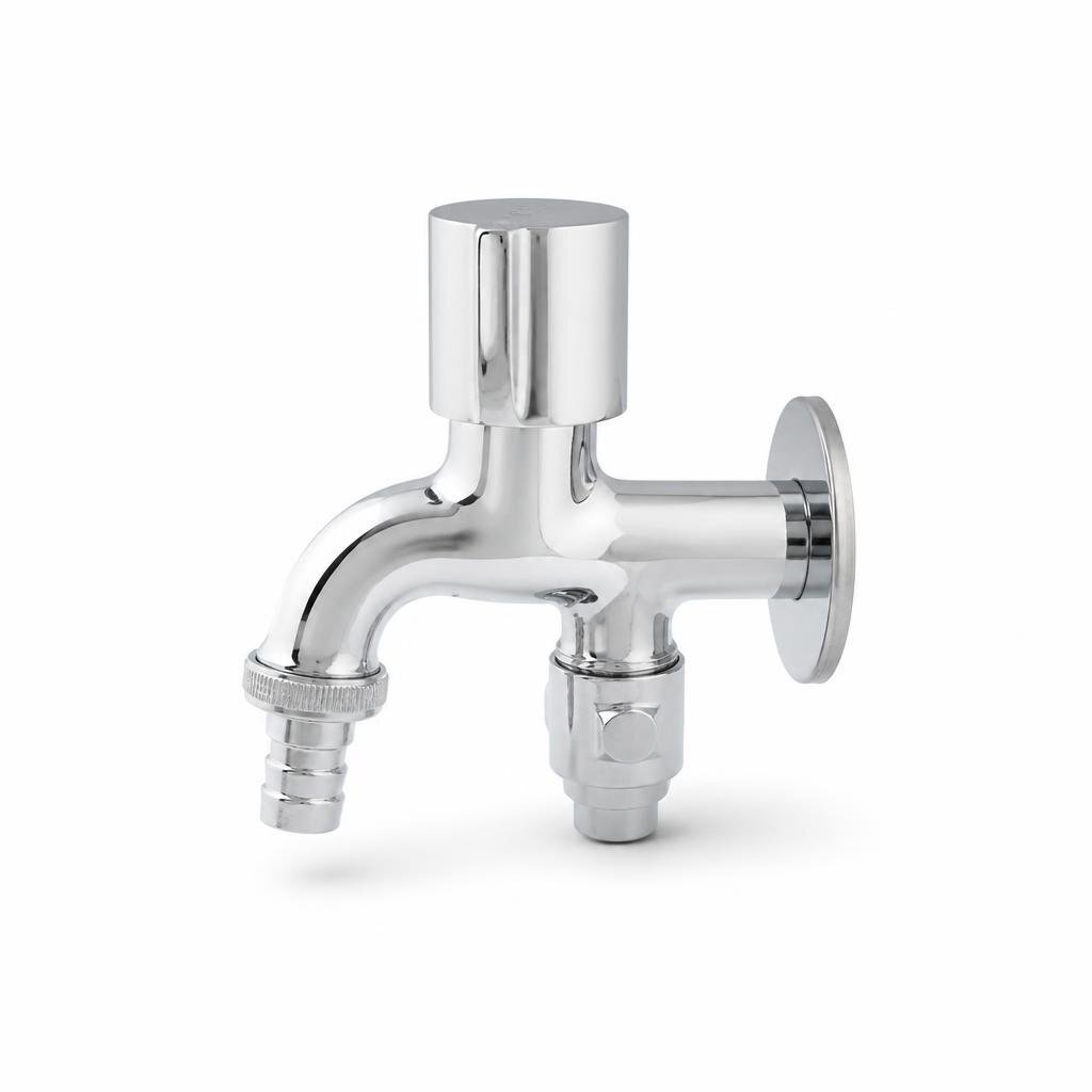 SINOR SBBC-221 WASHING MACHINE FAUCET WITH AUTO STOP VALVE