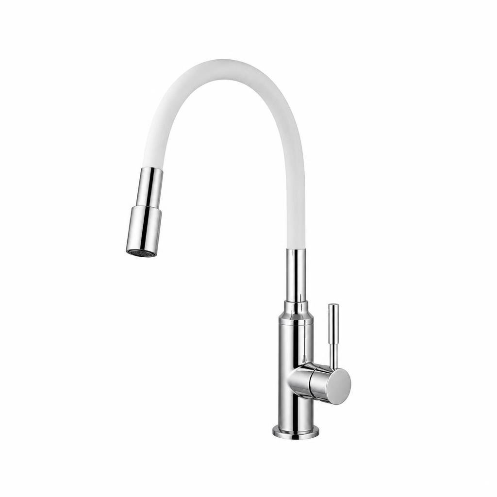 SINOR S7123P FLEXIBLE SPUT PILLAR SINK TAP