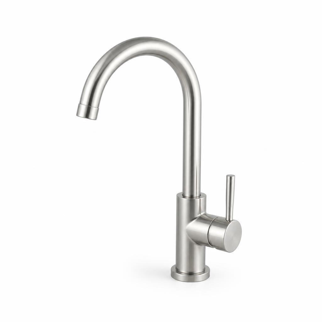 SINOR SS2012P SS FLE.SPOUT KITCHEN SINK TAP PILLAR