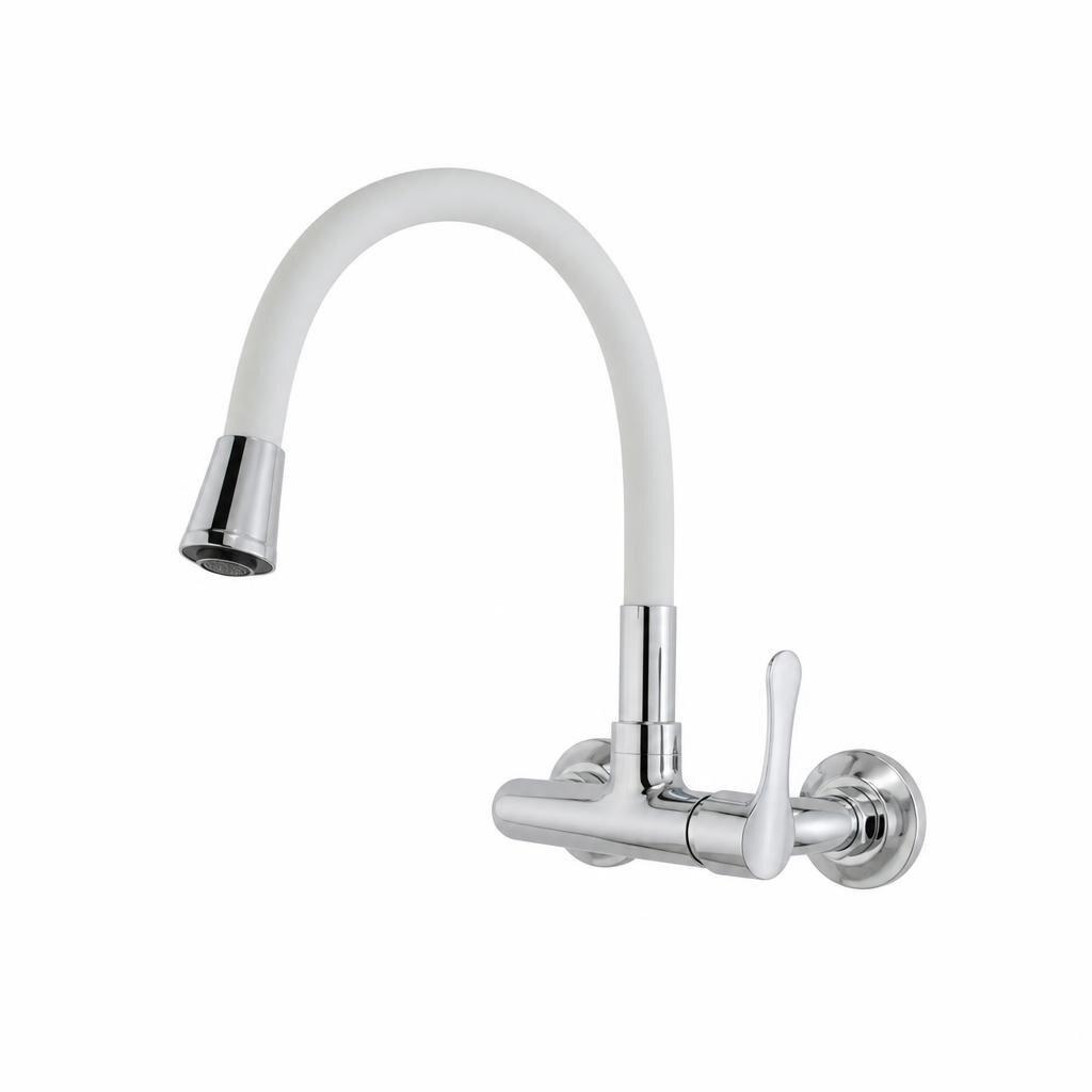 SINOR S-7123-W FLEX.SPOUT KITCHEN SINK TAP WALL