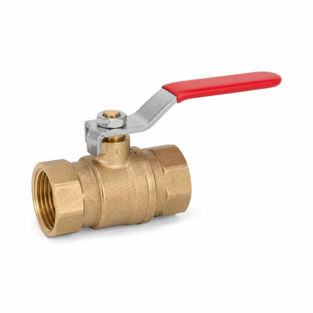 MLINK 21423 MF BRASS HANDLE BALL VALVE