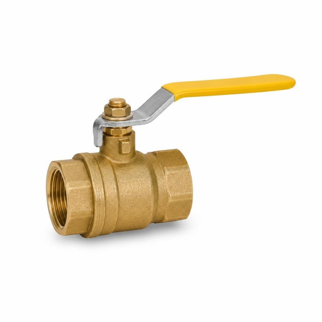 MLINK 21422 MM BRASS HANDLE BALL VALVE