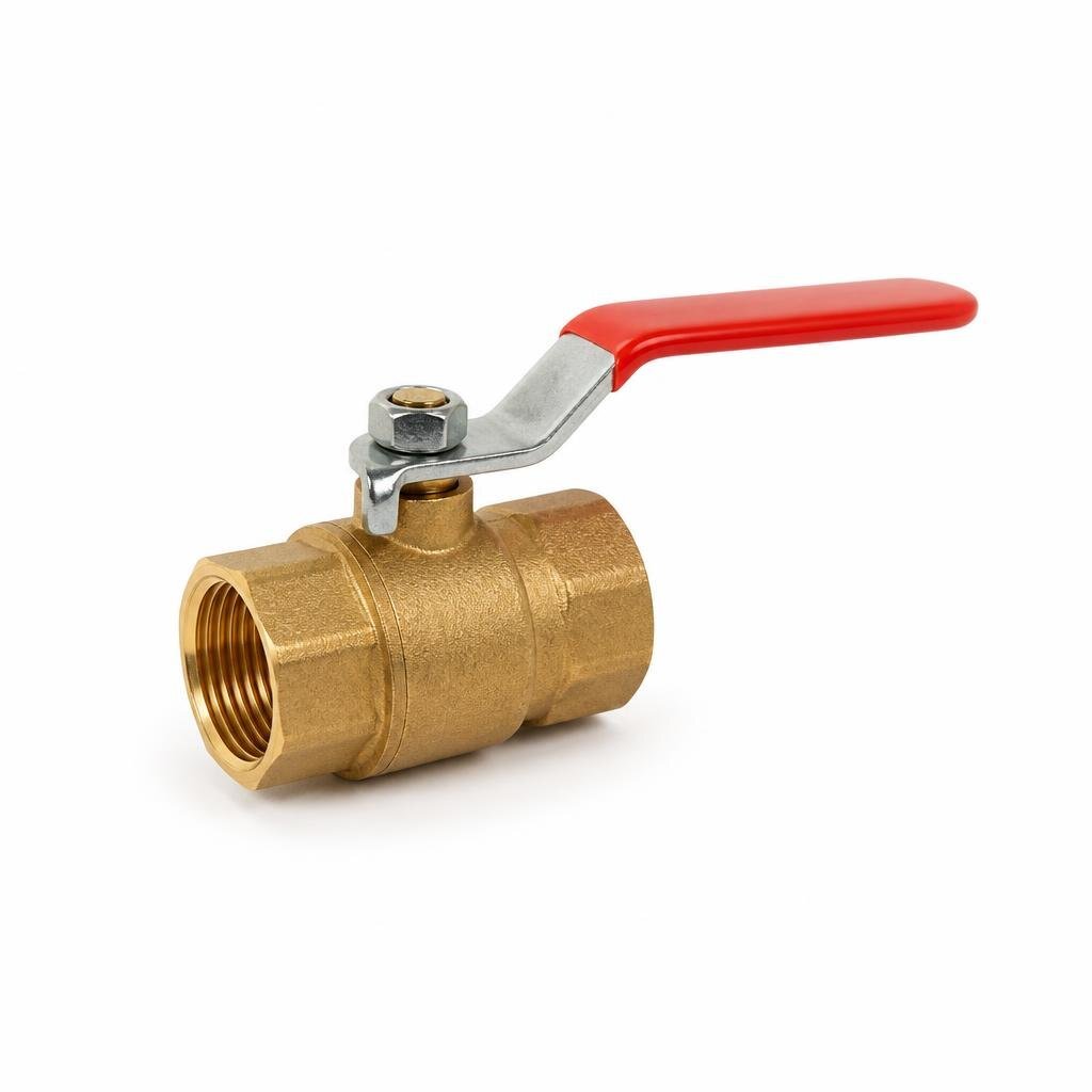 E-MAX UNIQ 1" (25MM) PREMIUM BRASS BALL VALVE