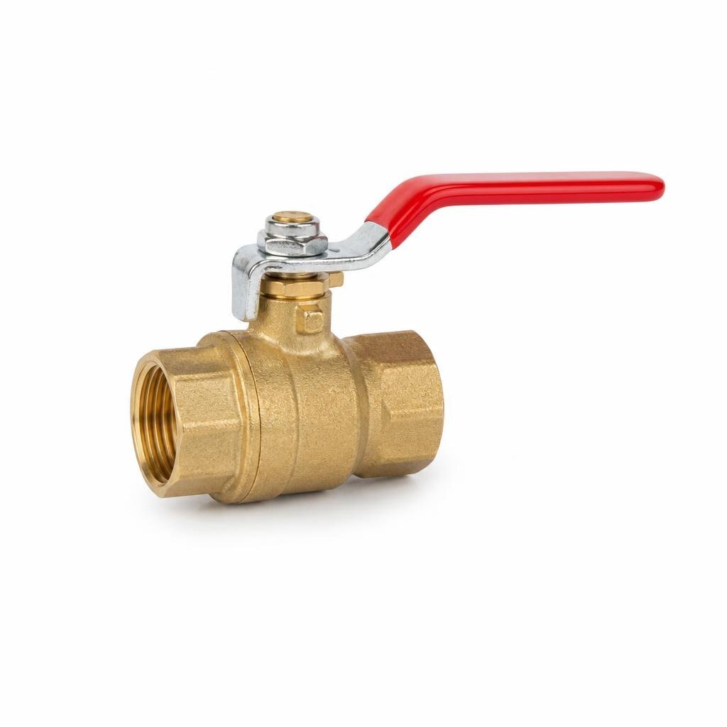 E-MAX UNIQ 1-1/4" (32MM) PREMIUM BRASS BALL VALVE