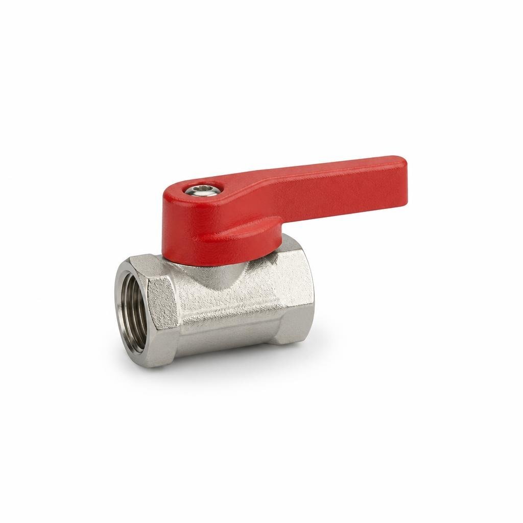 ANA 1101 1/2"FM ALUMINIUM HANDLE MINI BALL VALVE