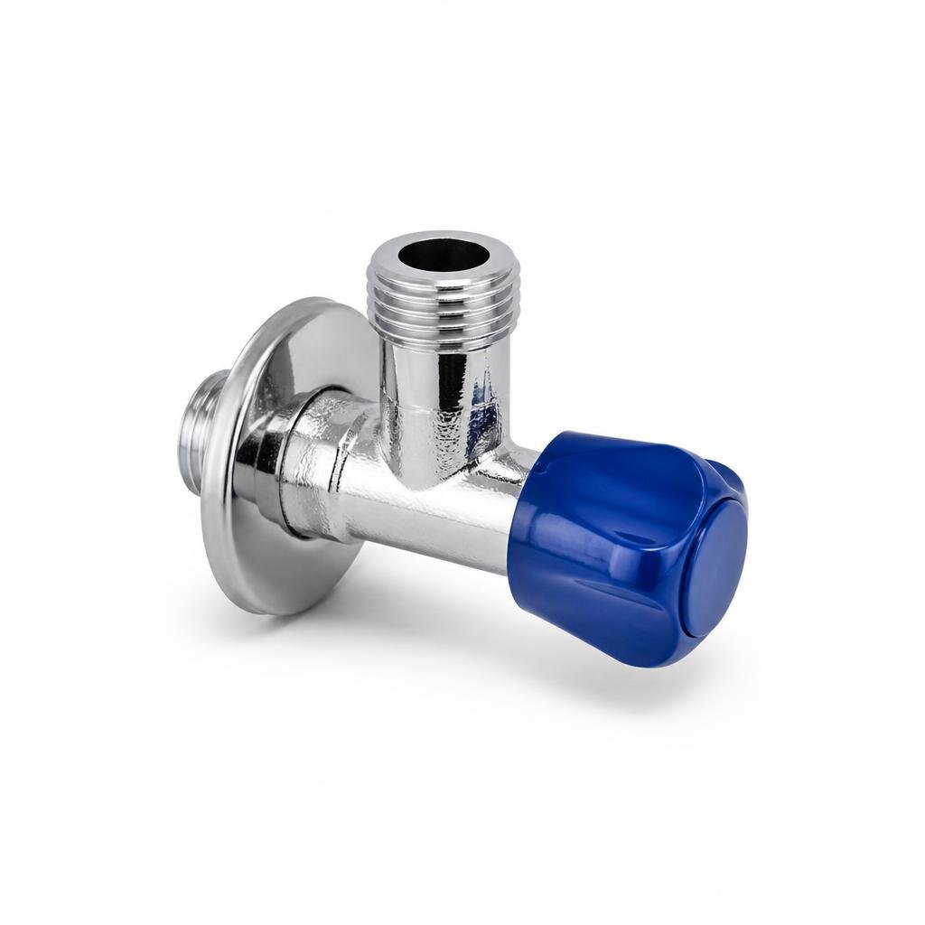 E-MAX VC3816 1/2" BLUE ANGLE VALVE