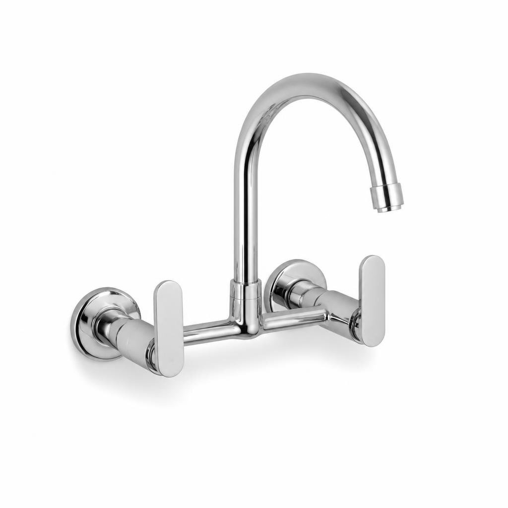 BOB 778F TWO WAY WALL SWIVEL ARC SINK TAP