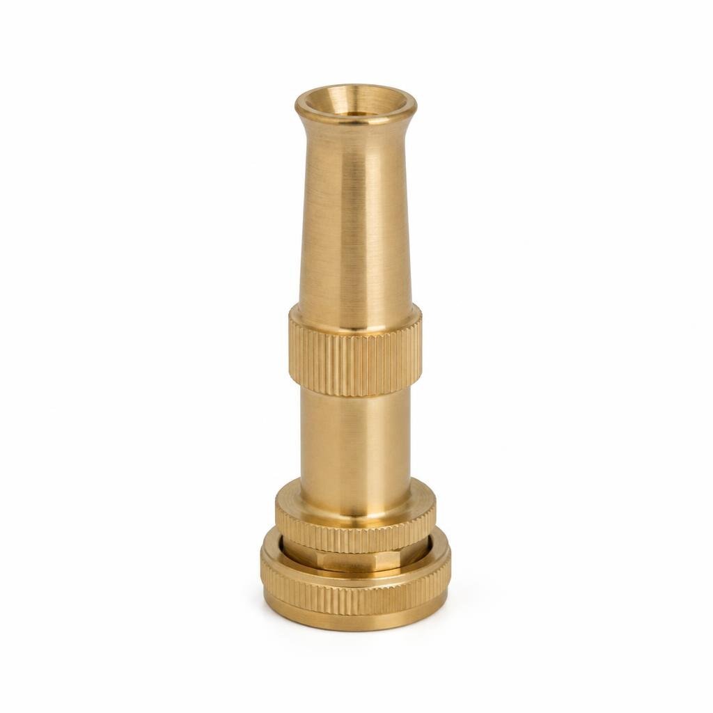 STARMAN 7512 SOLID BRASS HOSE NOZZLE