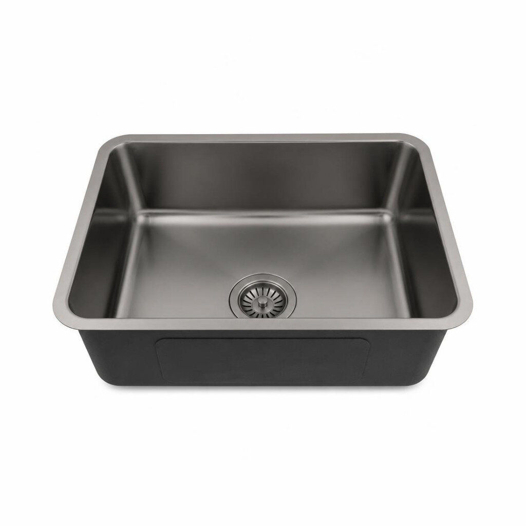 OUTAI OT-6547/GM/BK-UM SUS304 UNDER MOUNT KITCHEN SINK - GUN METAL
