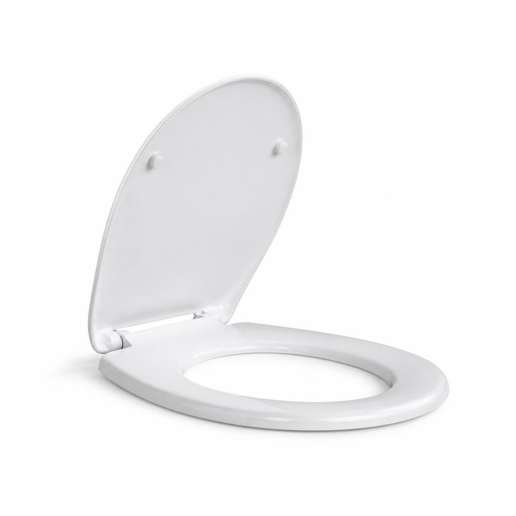 SC6569WH HEAVY DUTY SEAT COVER SOFT CLOSE WHITE