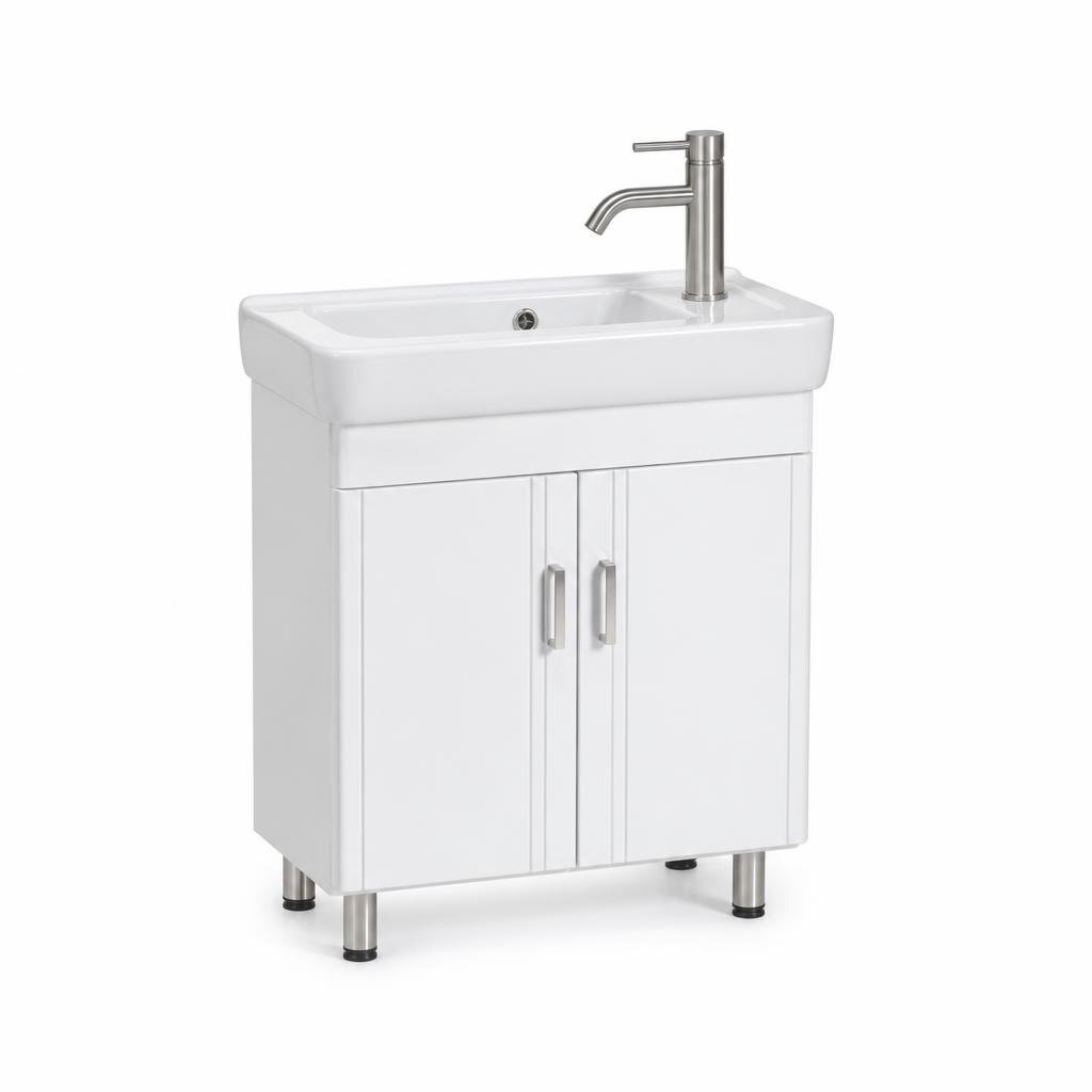 OUTAI OT-18001S-4 PVC CABINET WITH WASTE & DRAIN