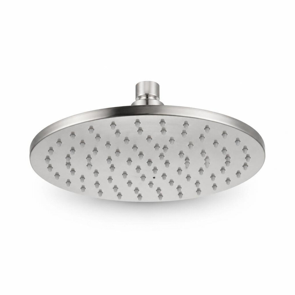 S-LINE 1001 S/STEEL ROUND SHOWER ROSE