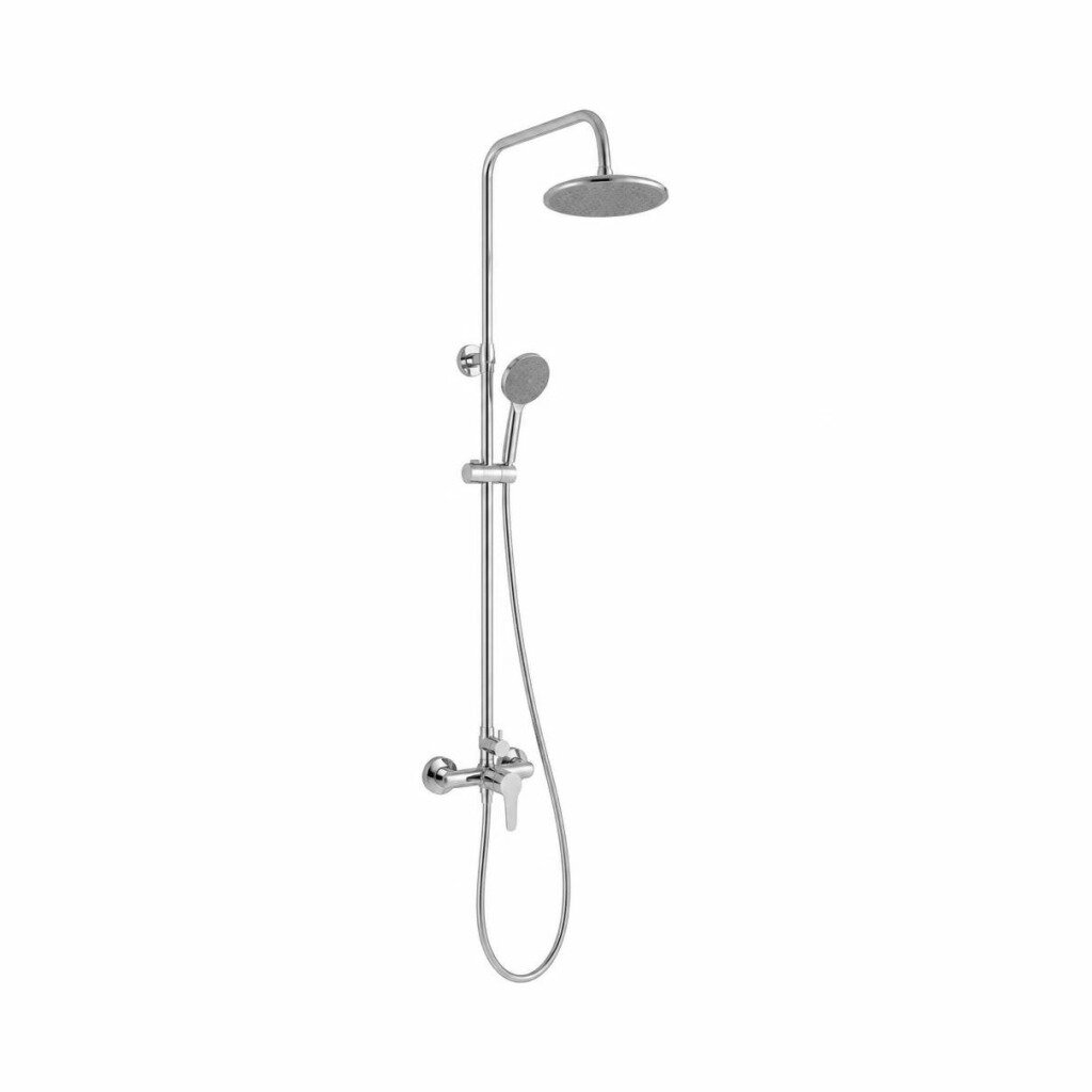 S-LINE ABS ROUND SHOWER SET