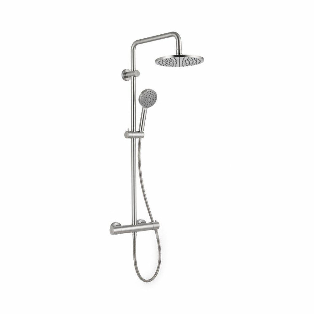 SH-710-R 4" S/STEEL RAIN SHOWER SET