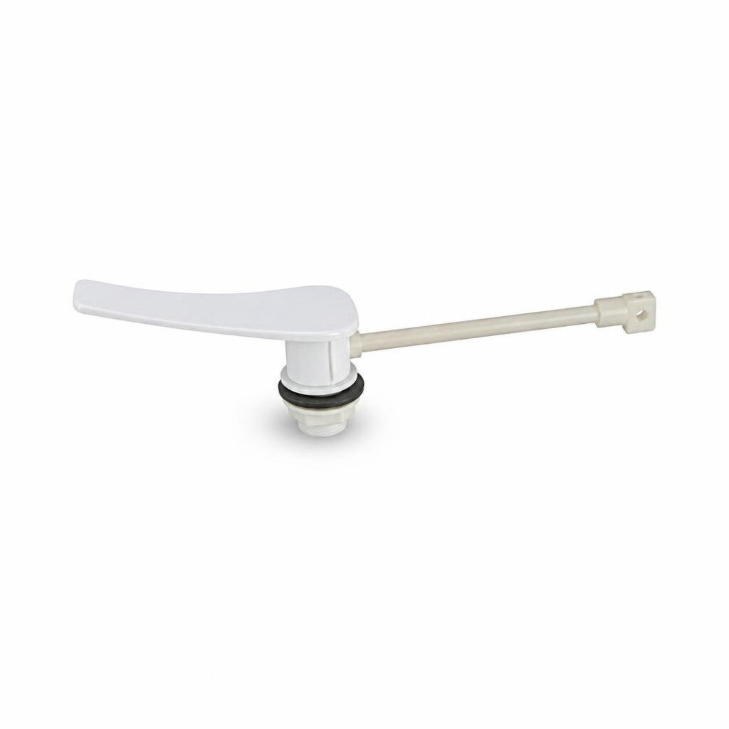 PVC CISTERN HANDLE (LOW LEVER)