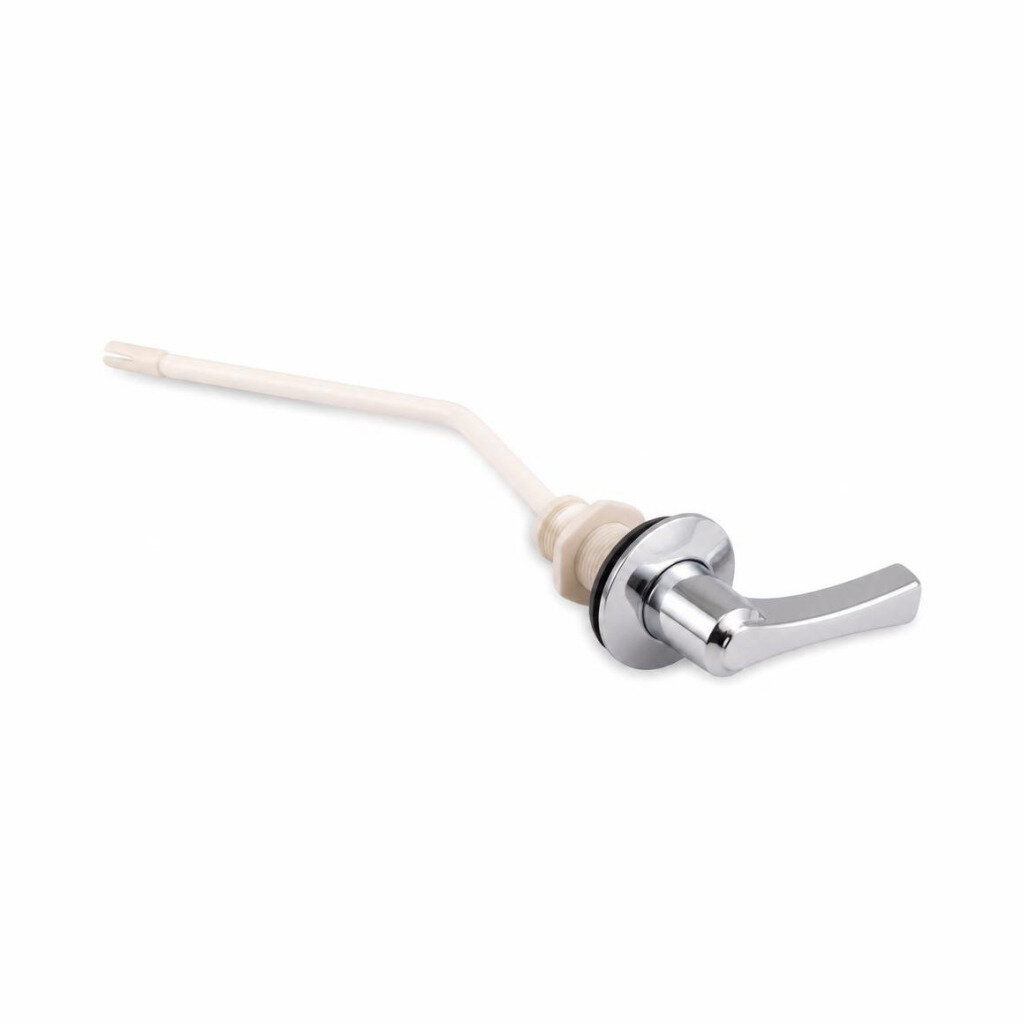 PVC CISTERN HANDLE CHROME (LOW LEVER) CERAMIC