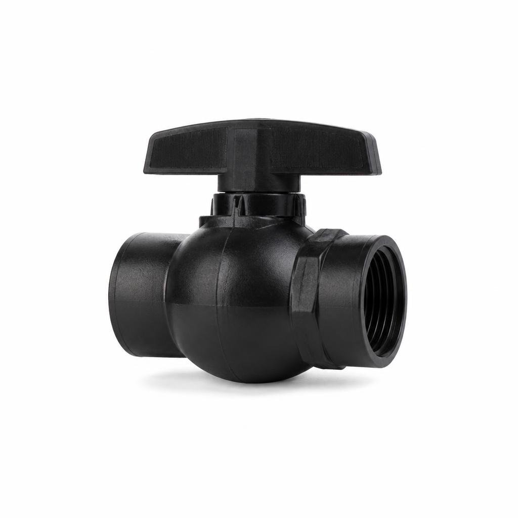 M-3/4" POLY BALL - BLACK