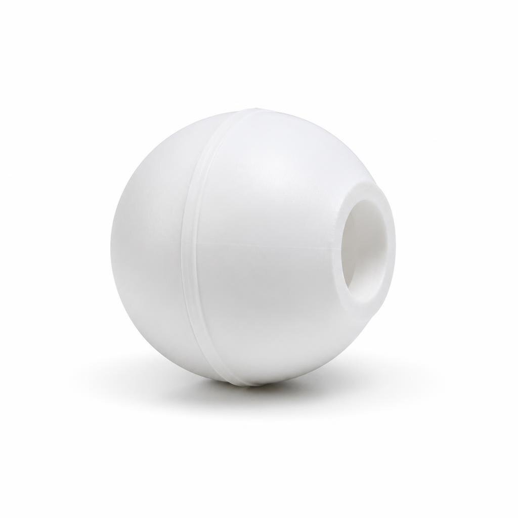TECHPLAS FAF-1031 1" HEAVY DUTY POLY BALL - WHITE