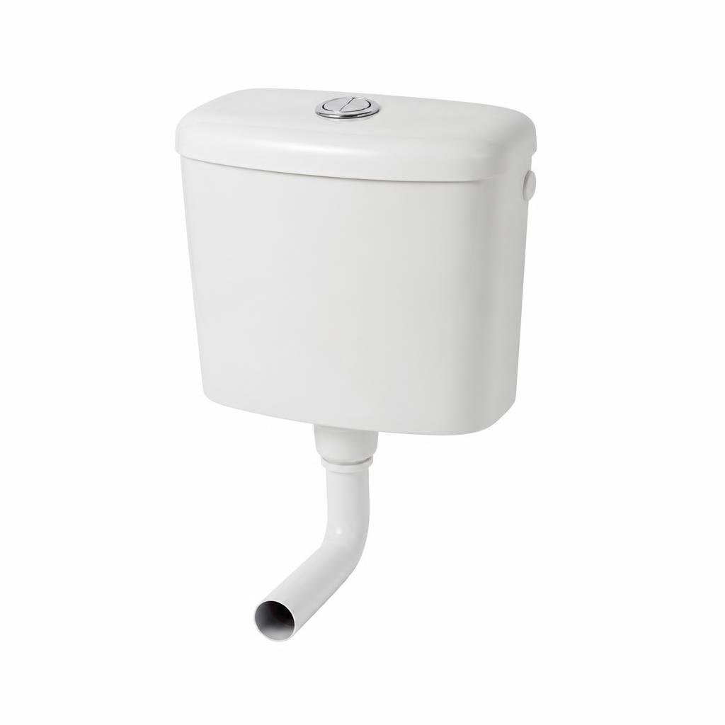 TECHPLAS S200A 50MM CISTERN SINGLE FLUSH ROUND P/B