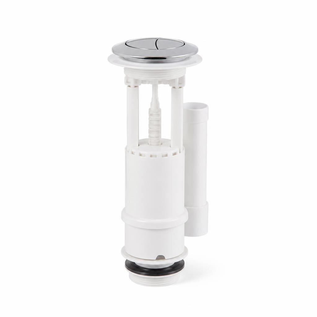 TECHPLAS S300A 40MM CISTERN DOUBLE FLUSH ROUND P/B