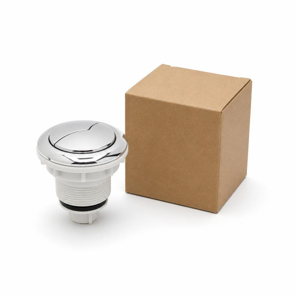 TECHPLAS FAO-S302-LP 40MM SINGLE DUAL FLUSH PUSH TYPE (ONE-PIECE WC)(10PCS/CTN)