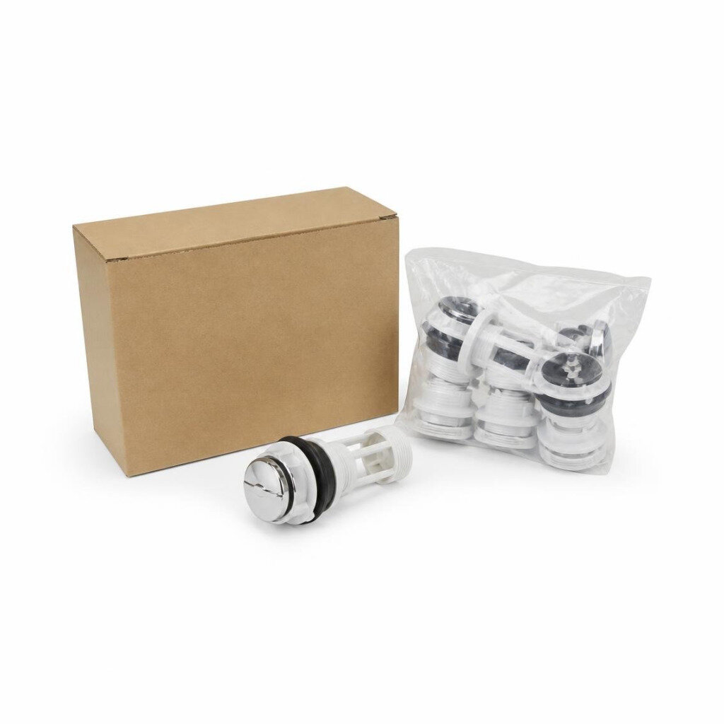 TECHPLAS FAO-OV-S300A 50MM DUAL FLUSH PUSH TYPE (50PCS/CTN)