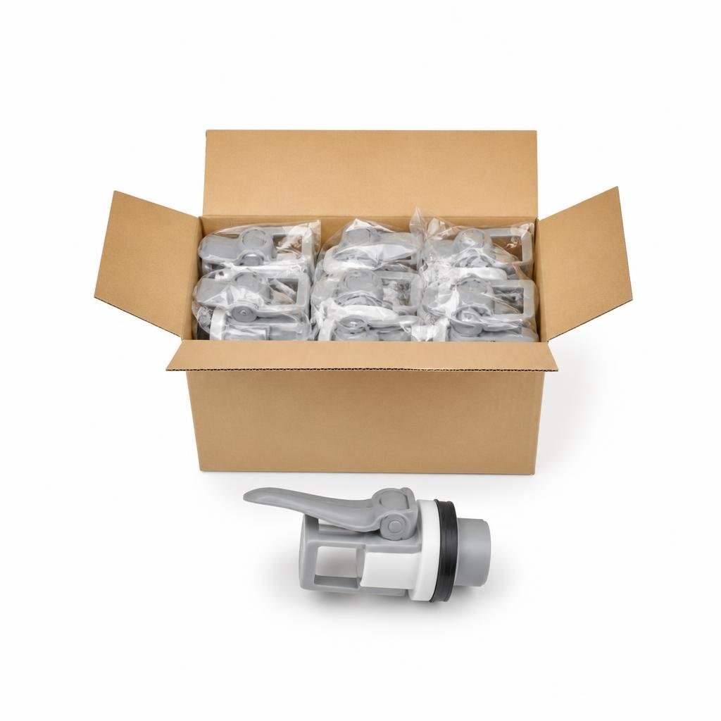 TECHPLAS FAO-OV-L110 50MM FLAPPER OUTLET VALVE (SINGLE FLUSH LEVEL HANDLE TYPE)(10PCS/CTN)
