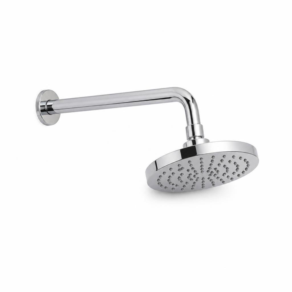 WATERIS SH660 6" SHOWER ROSE HEAD W/13" ARM