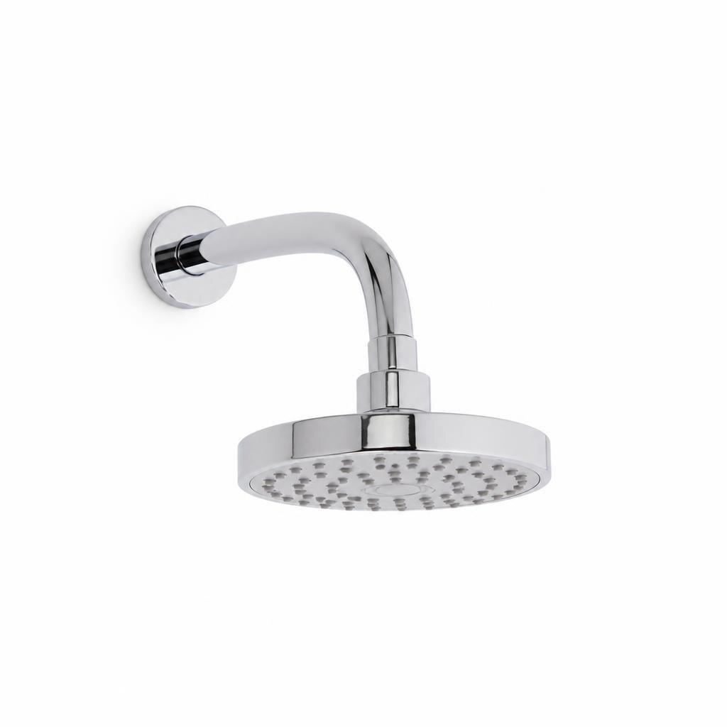 VIP SRA-7610 6" ROUND SHOWER ROSE & ARM