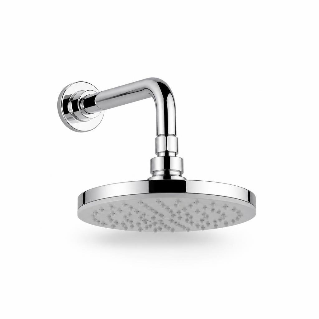 VIP SRA-7810 8" ROUND SHOWER ROSE & ARM