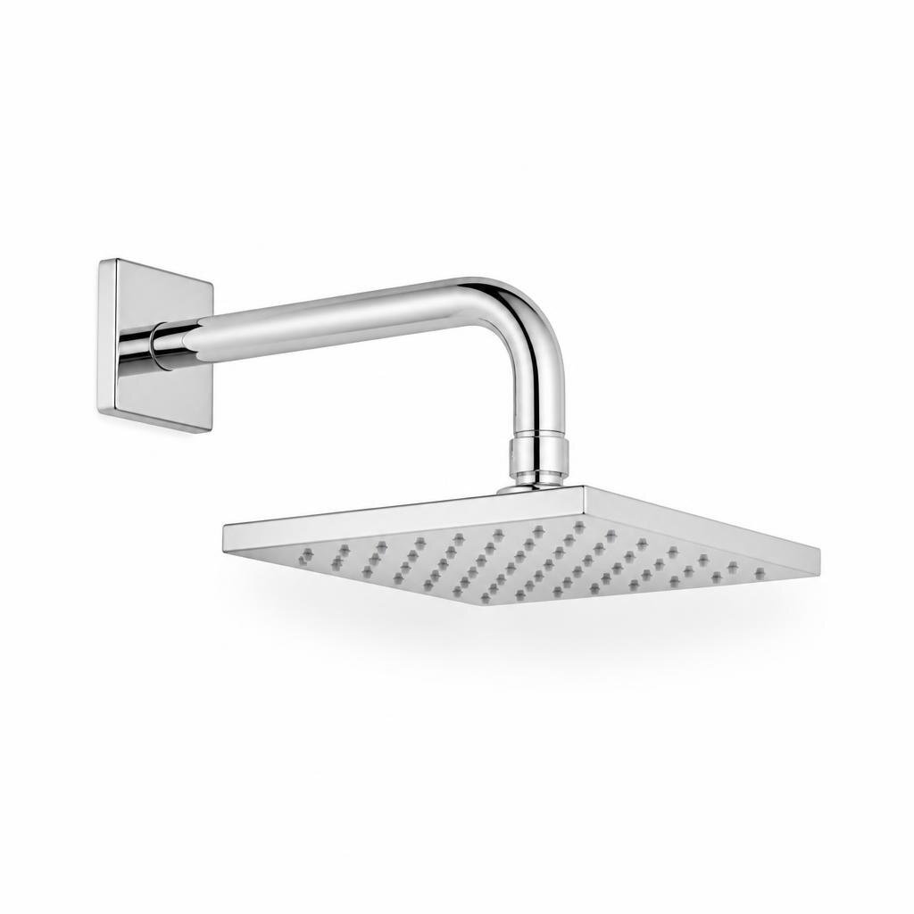 VIP SRA-7424 4" SQUARE SHOWER ROSE & ARM