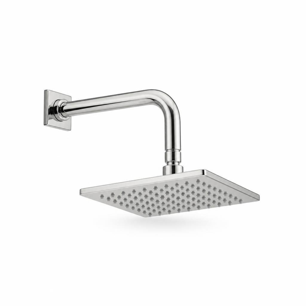 VIP SRA-7624 6" SQUARE SHOWER ROSE & ARM