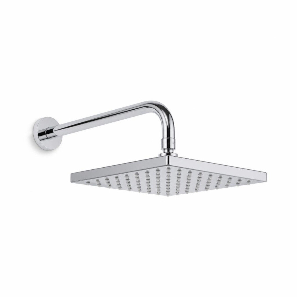 VIP SRA-7824 8" SQUARE SHOWER ROSE & ARM