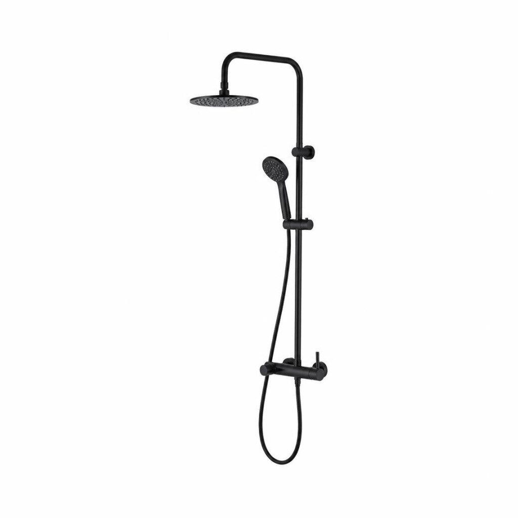 LACO 2339 5FUNCTIONS SHOWER SET (BLACK)