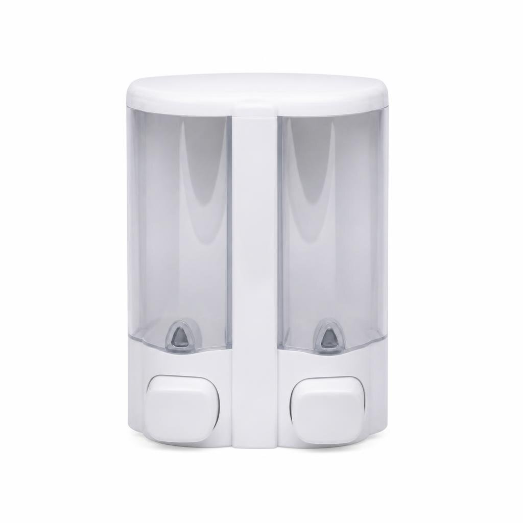 DOUBLE PVC SOAP DISPENSER