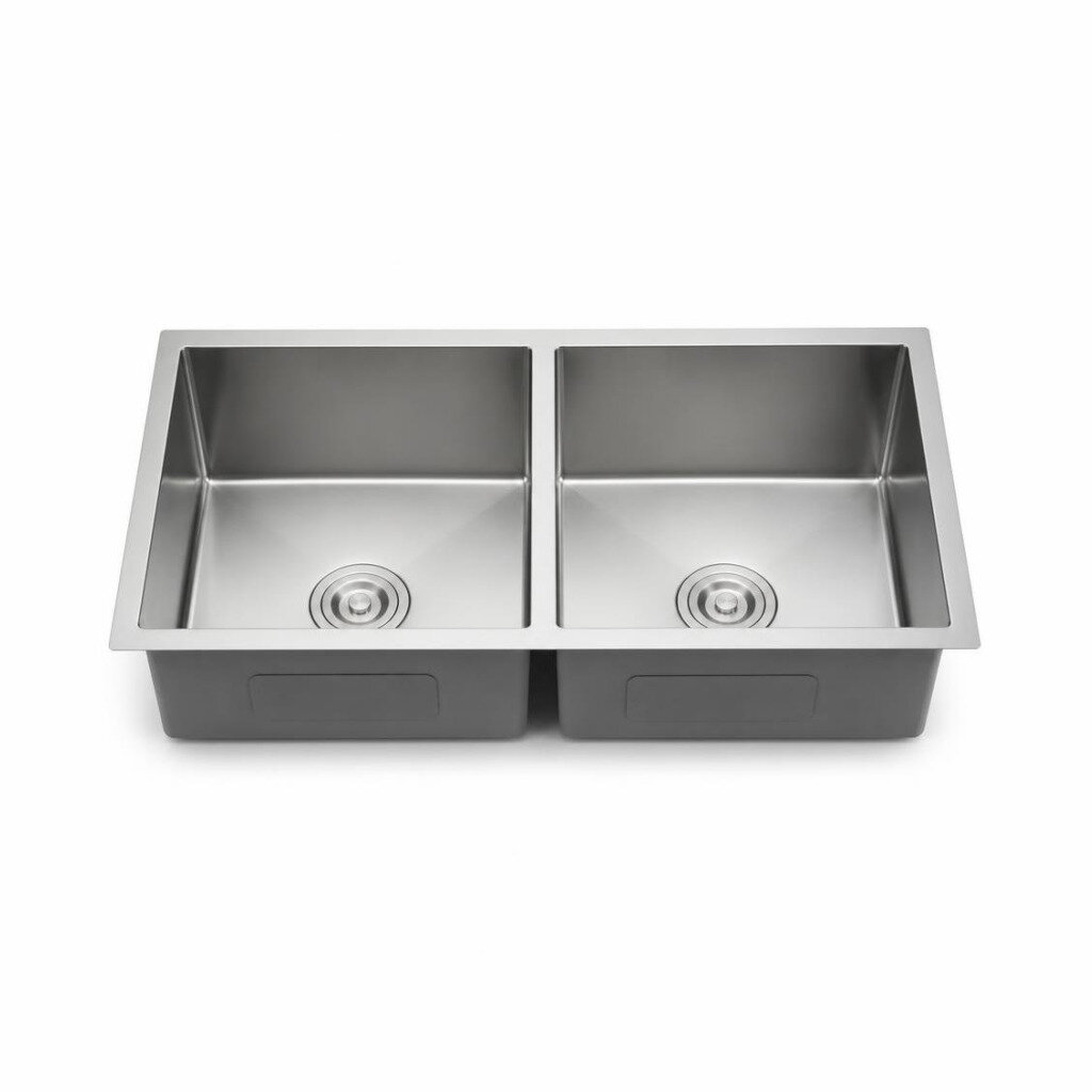 NICON G8050 0.7MM S/S DOUBLE BOWL SINK
