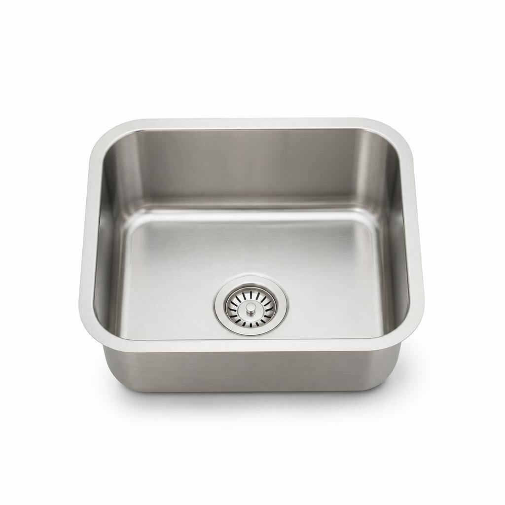 NICON G4842 0.6MM S/S SINGLE BOWL SINK (480 X 420 X 140MM)
