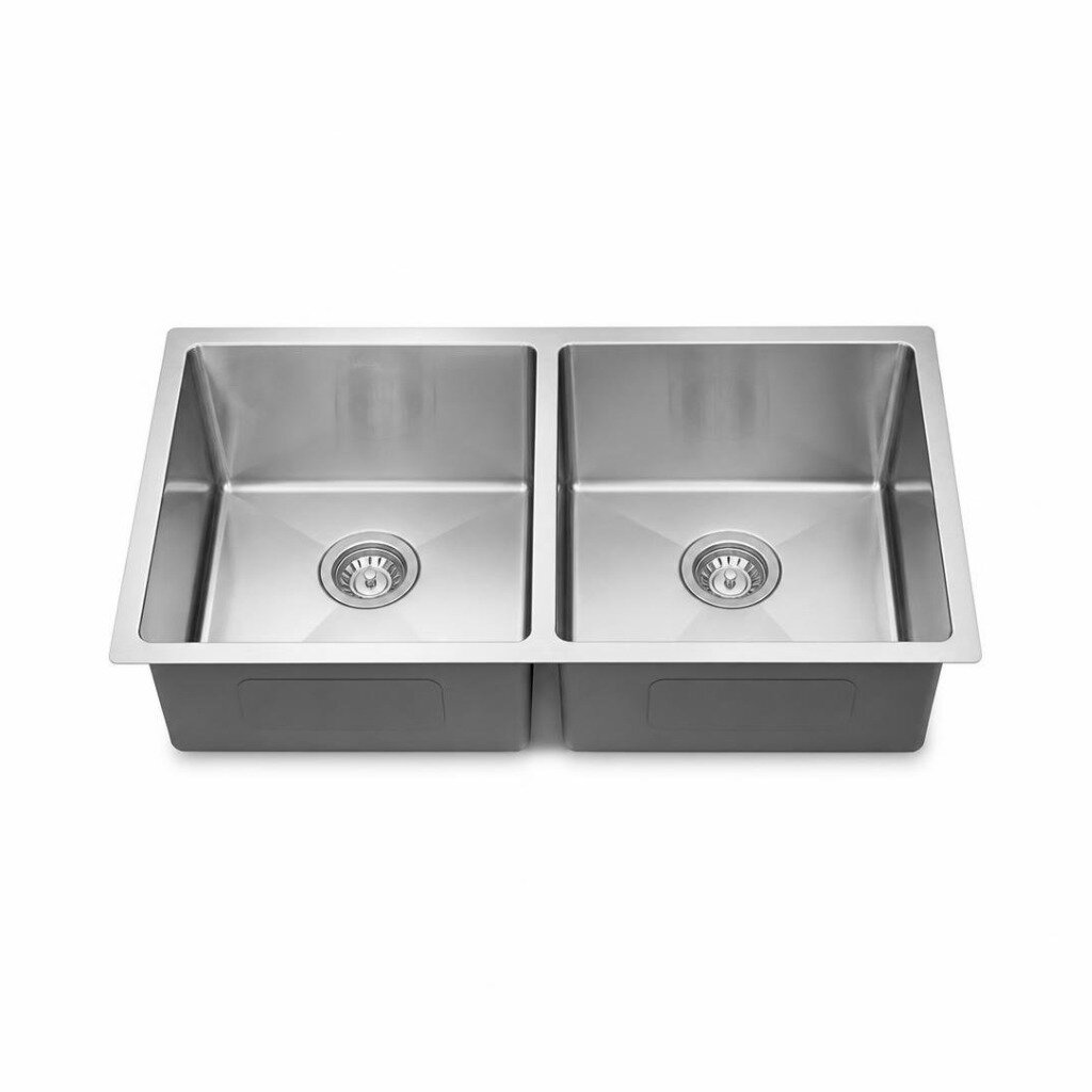 NICON SD8046 0.8MM DEEP S/S DOUBLE BOWL SINK
