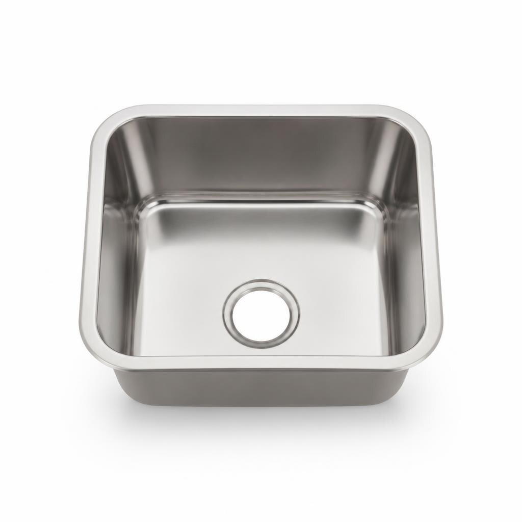 ISANO ECO ES05 480 X 430 X160 X 0.5MM S/STEEL SINK