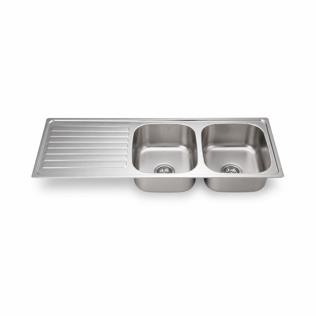 JDUN 0.8X1050X485X200MM 2.5" BOWL SINK W/W