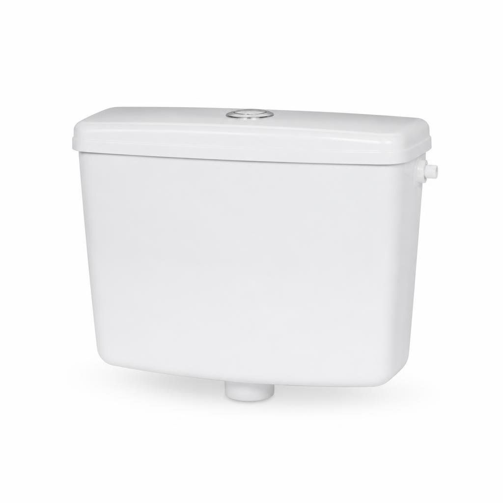 M-6LT PVC CISTERN - PUSH BUTTON