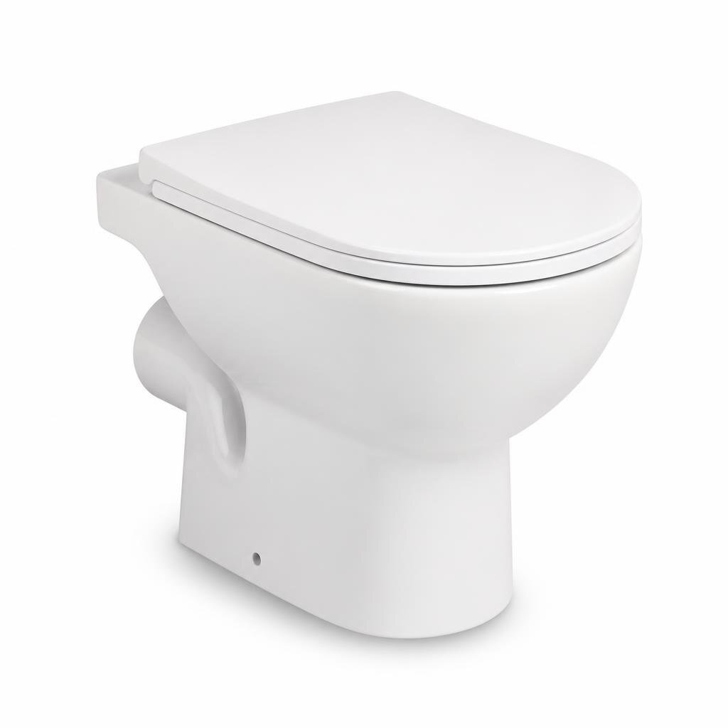 INNO WC1038 ENTROPY SOFT CLOSING COVER S-TRAP -WHT