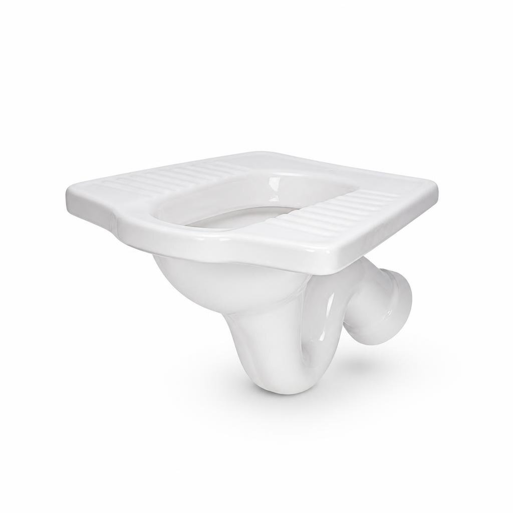 INNO WC1012 SITTING PAN S-TRAP - WHITE