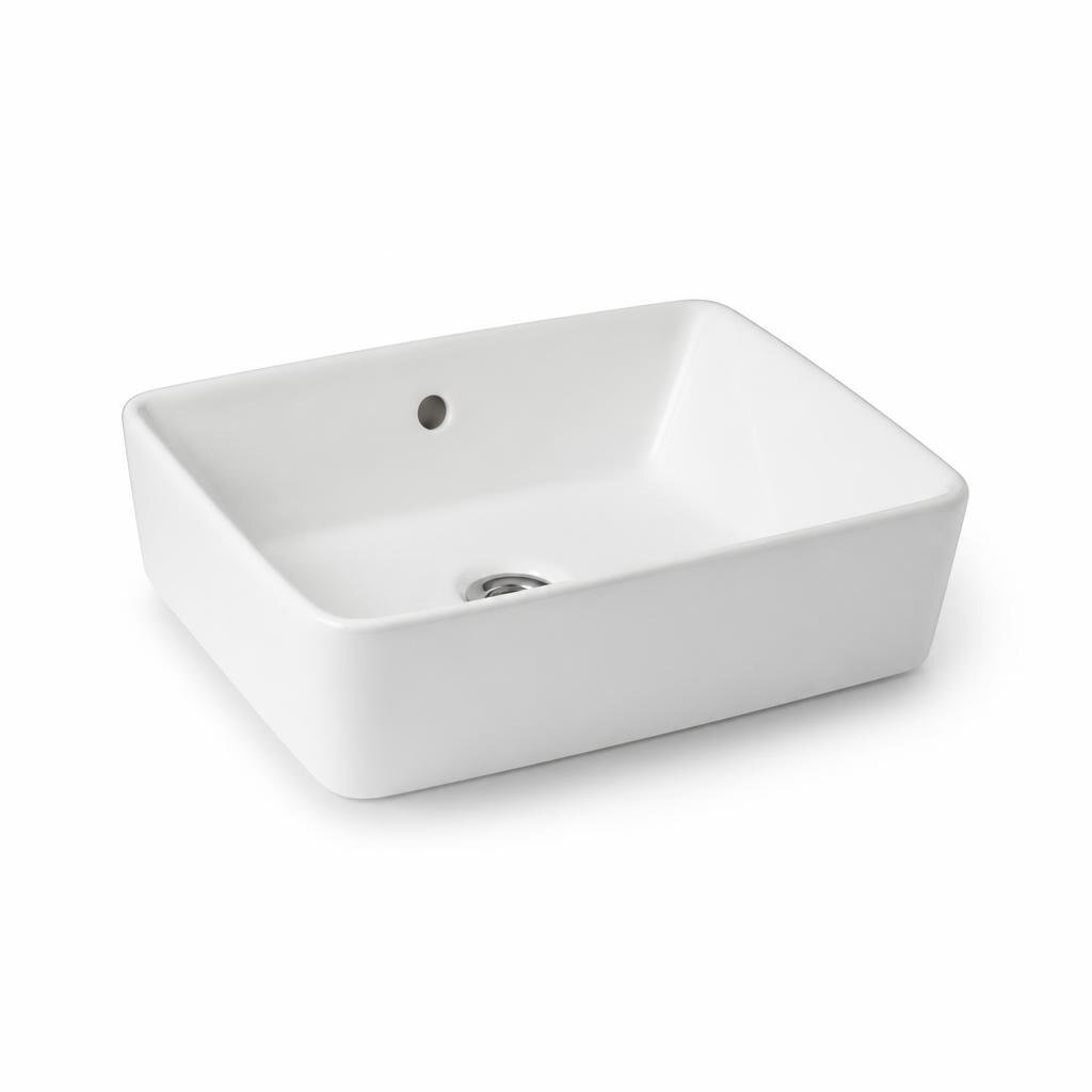 INNO WC2001 ECOLUX SQUARE BASIN - WHITE