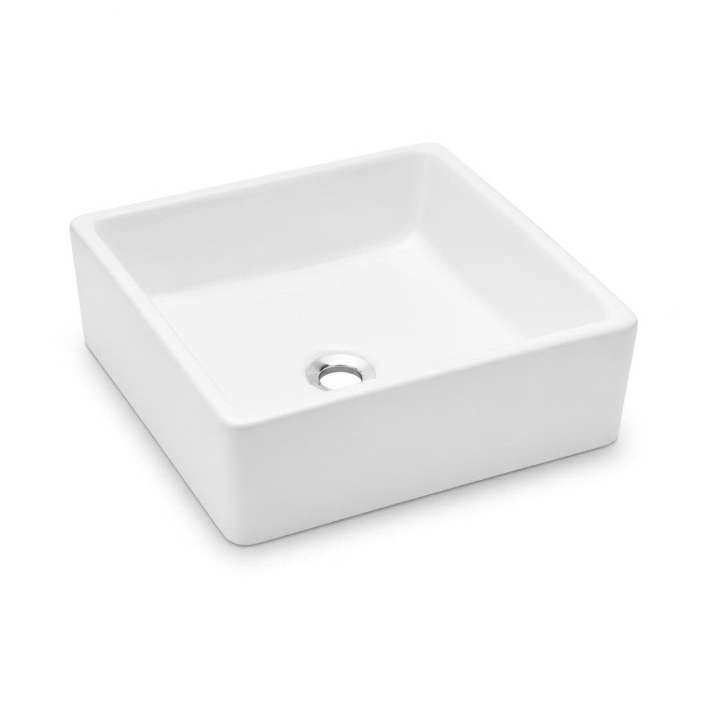 INNO WB2001 ECOLUX SQUARE WASH BASIN - WHITE