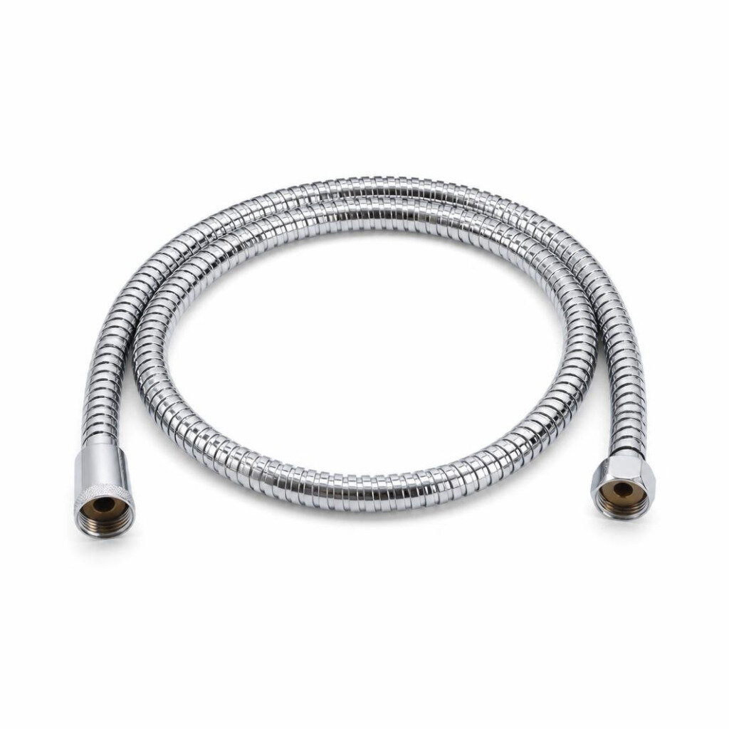 MLINK 4FT (1.2M) CHROME FLEXIBLE SHOWER HOSE