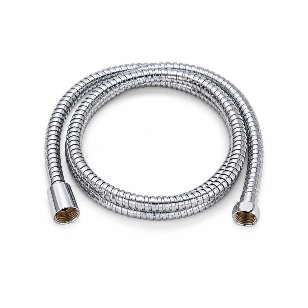 MLINK 5FT (1.5M) CHROME FLEXIBLE SHOWER HOSE